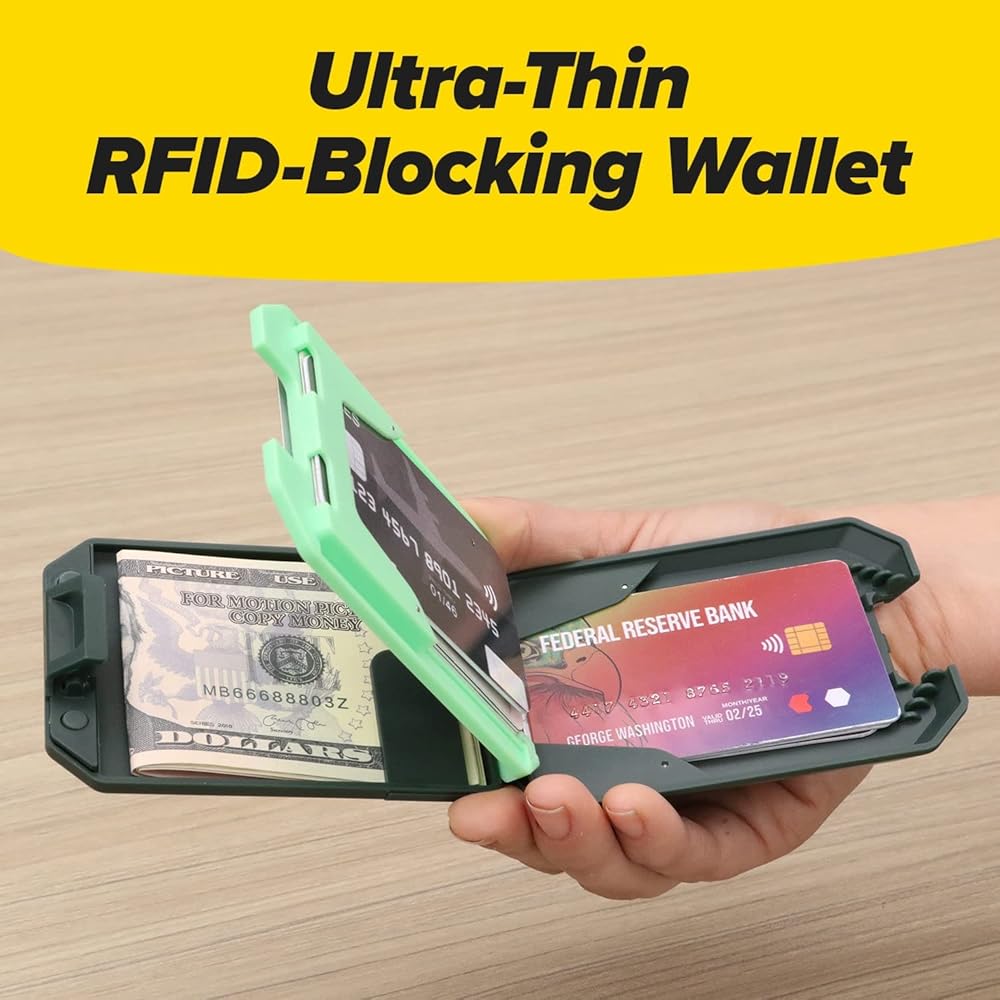 Secure RFID Blocking Wallet Technology | USA Made | Year Warranty