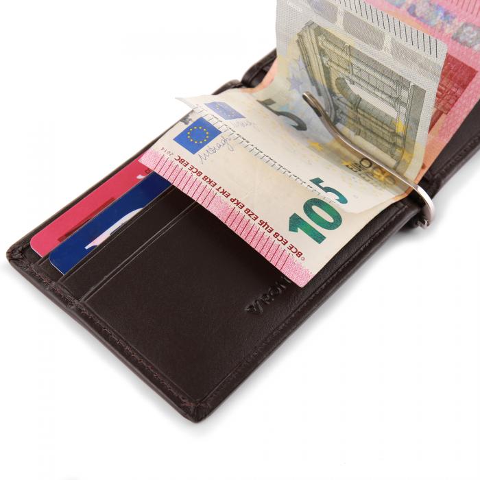 Buy Handcrafted Leather Money Clip Wallet Online - Hidesign