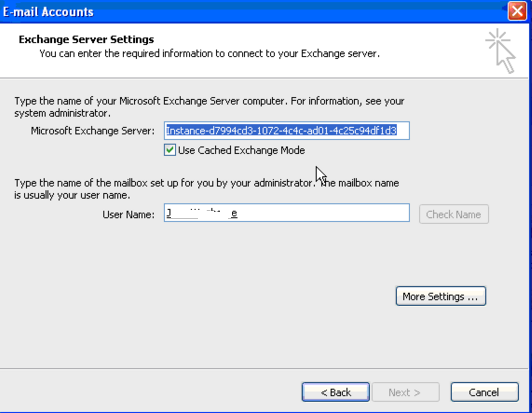 Outlook Exchange 