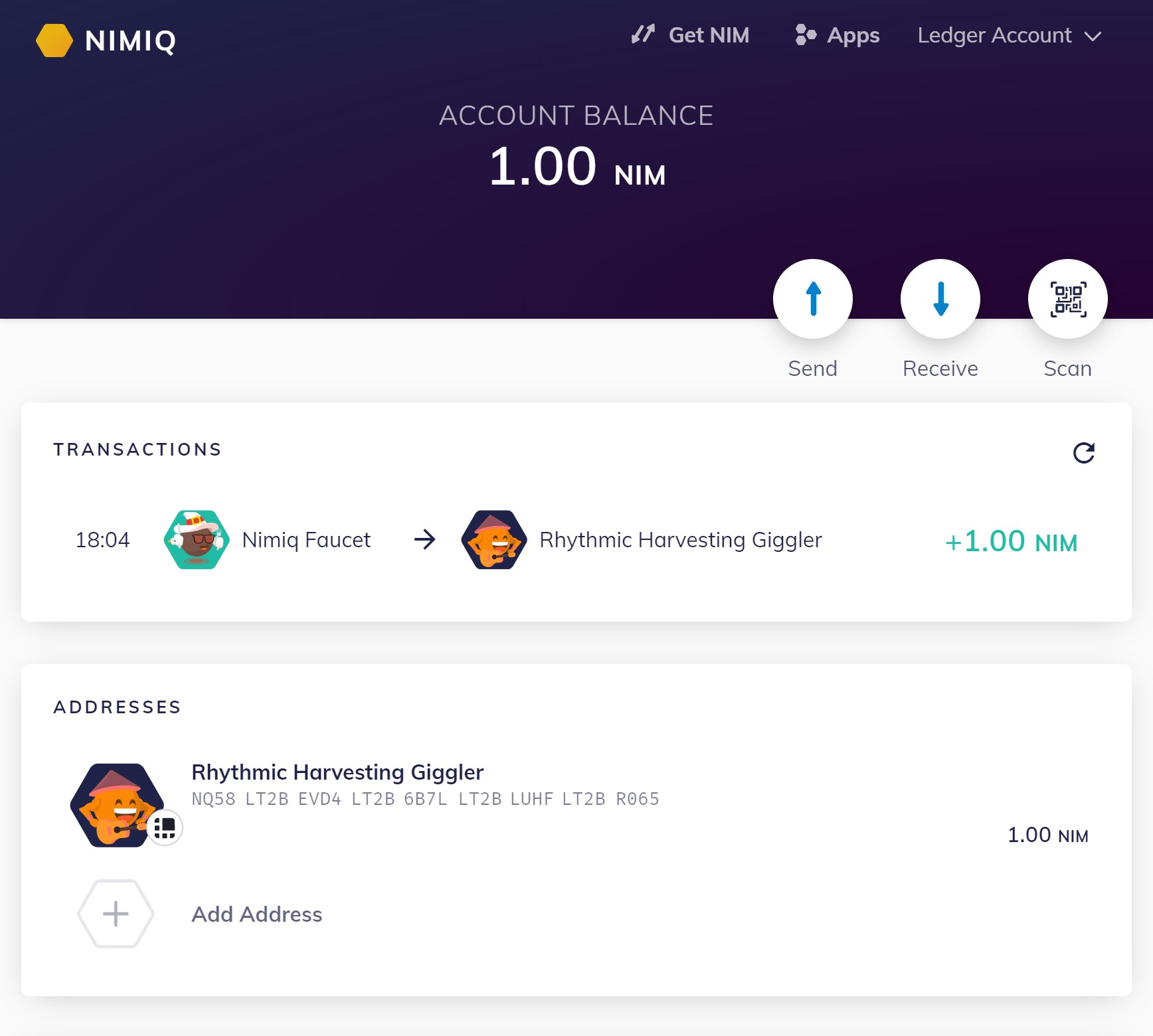 Nimiq Open Wallet