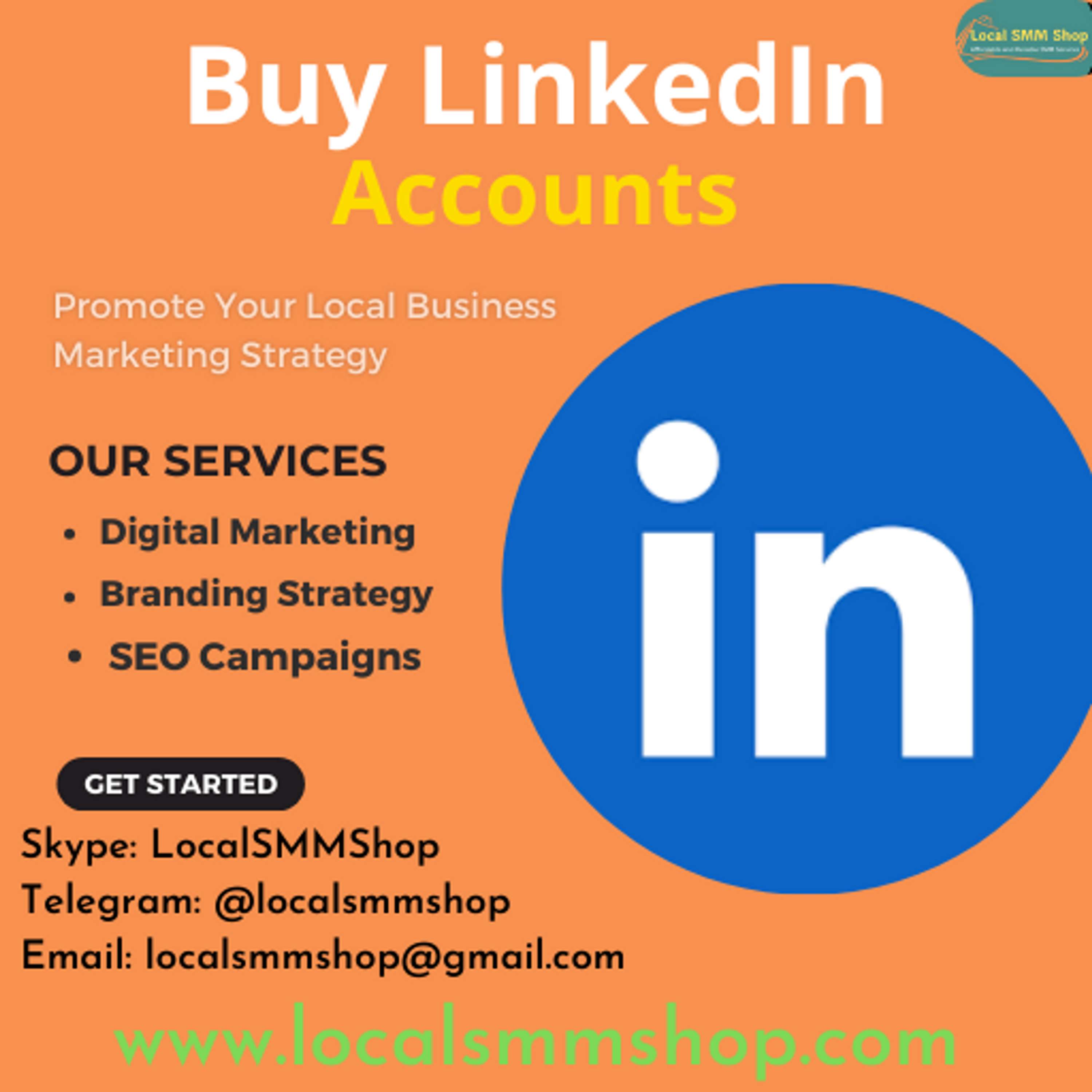 Buy Linkedin Accounts - % Real Safe, PVA, &