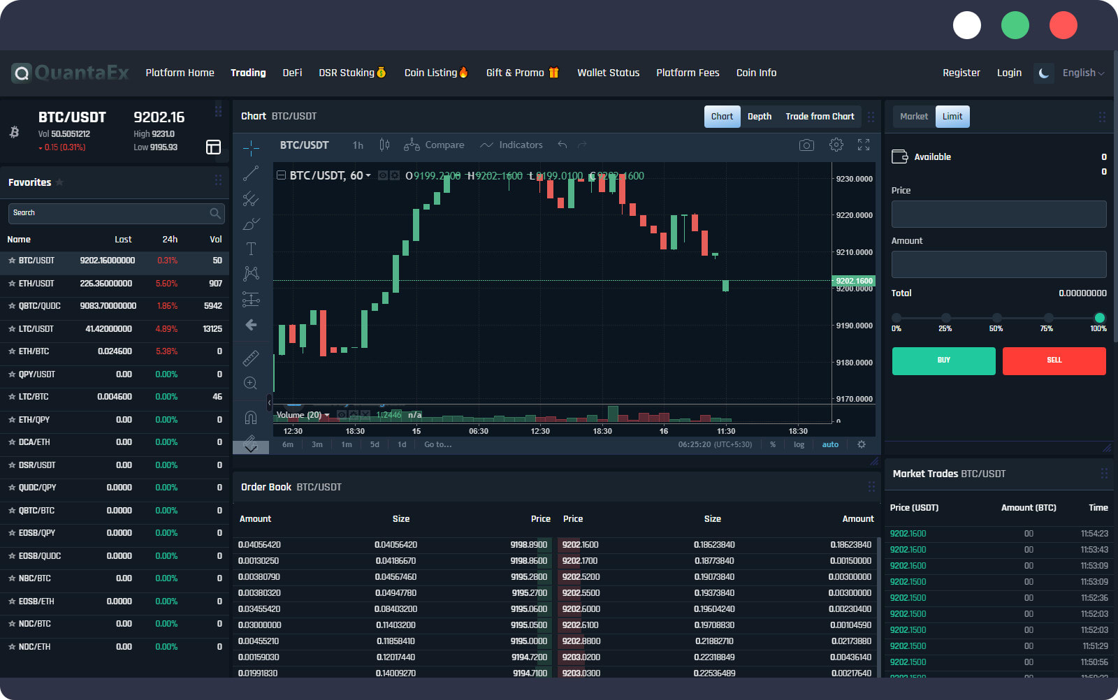 PeatioCryptoExchange - Codesandbox