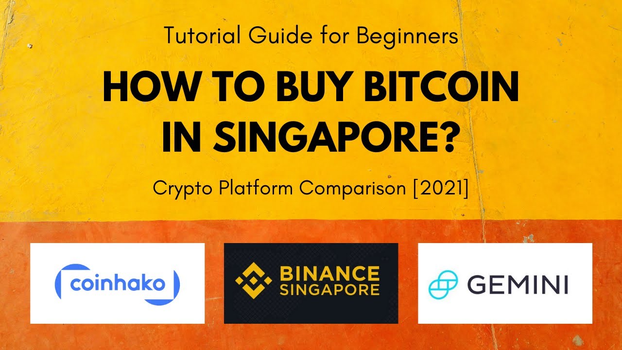 Buy Bitcoin, Ethereum in Singapore