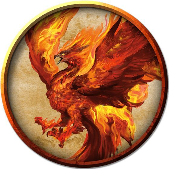 Crowned Phoenix Token | Historic Jamestowne