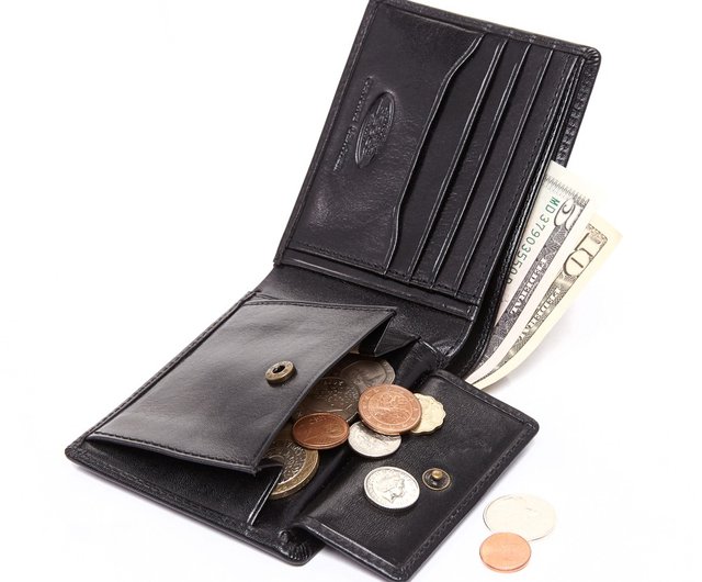 Vegan Men's Billfold Coin Wallet | Will's Vegan Store