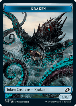 Kraken Token [Theros Beyond Death Tokens]