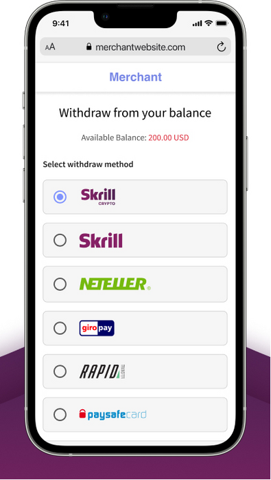 Why is my withdrawal to a crypto wallet missing? | Skrill