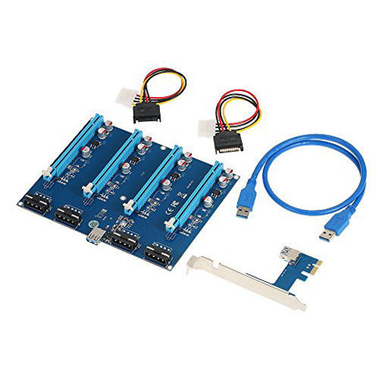 PCIe Express 1X to 16X Riser Extender Card