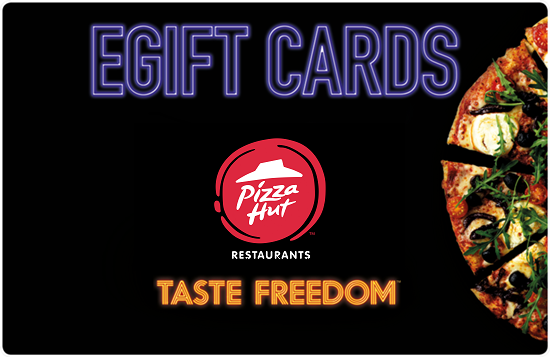 Pizza Hut Gift Cards. eGiftcards from £10 - £ – delivered instantly to your inbox!