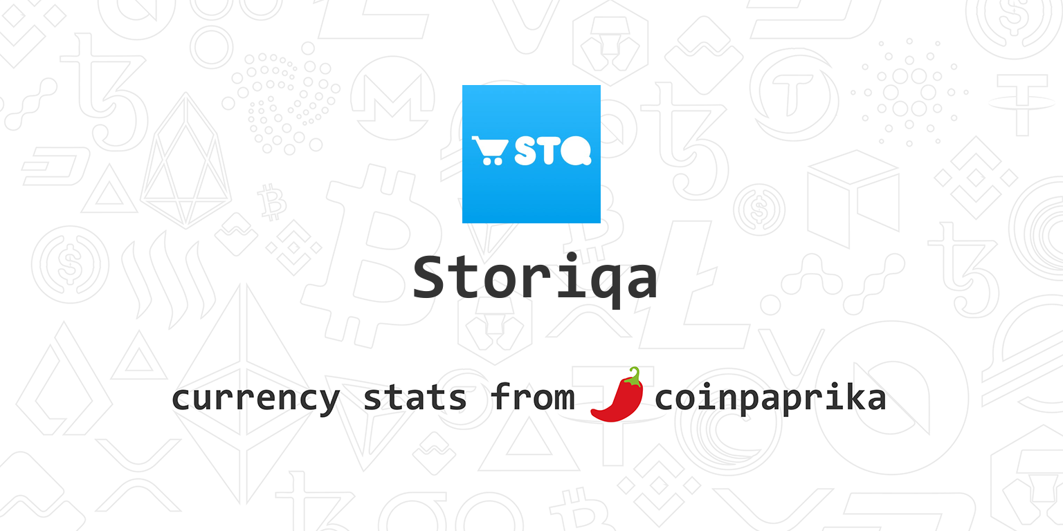 Storiqa (STQ) Price CAD | News, Trends & Charts | Bitbuy