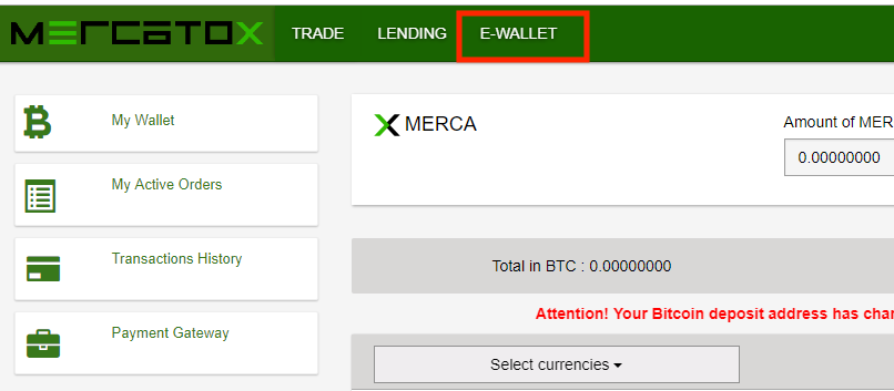 CoinTracking · Mercatox Import