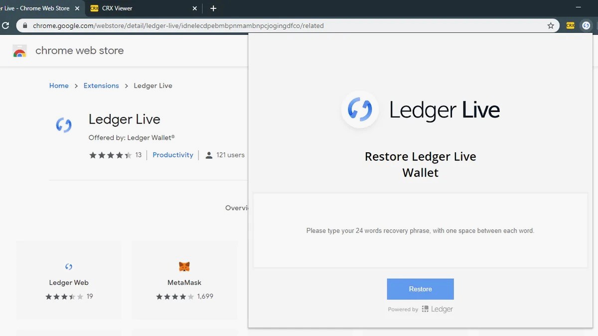 “Ledger Extension