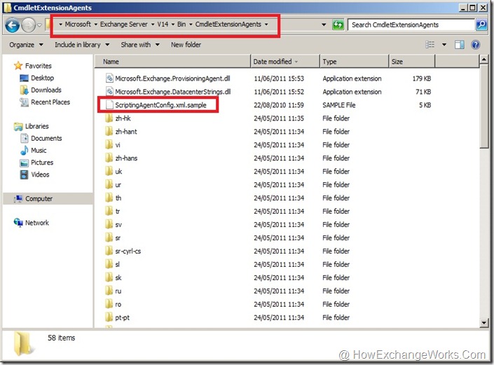 Using the Scripting Agent in Exchange Server 