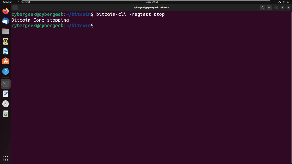 command line - How to configure bitcoin-core and start it from the console? - Ask Ubuntu