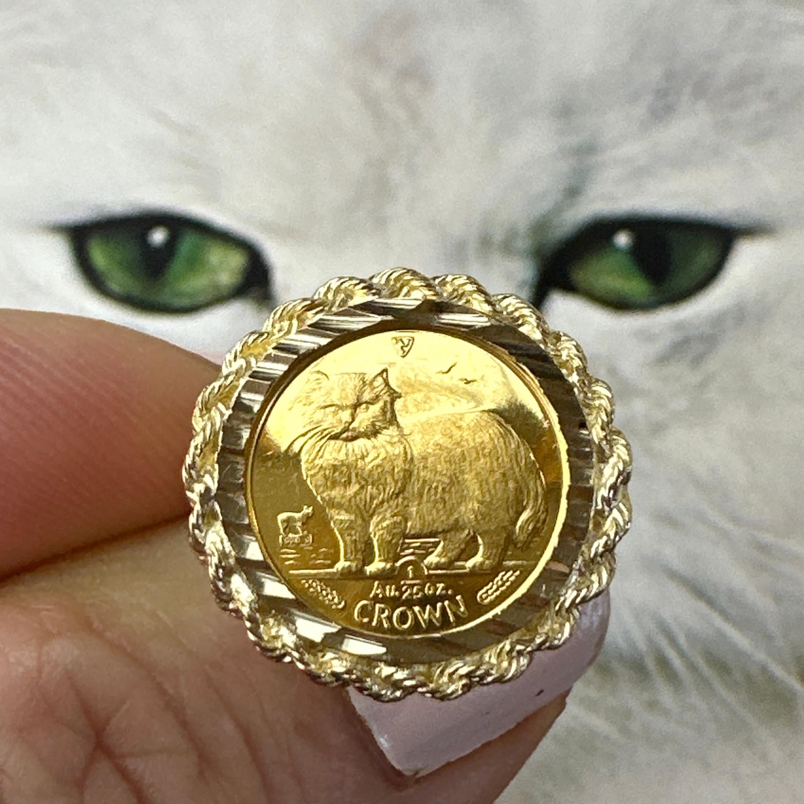 Isle of Man Gold Cat Coins