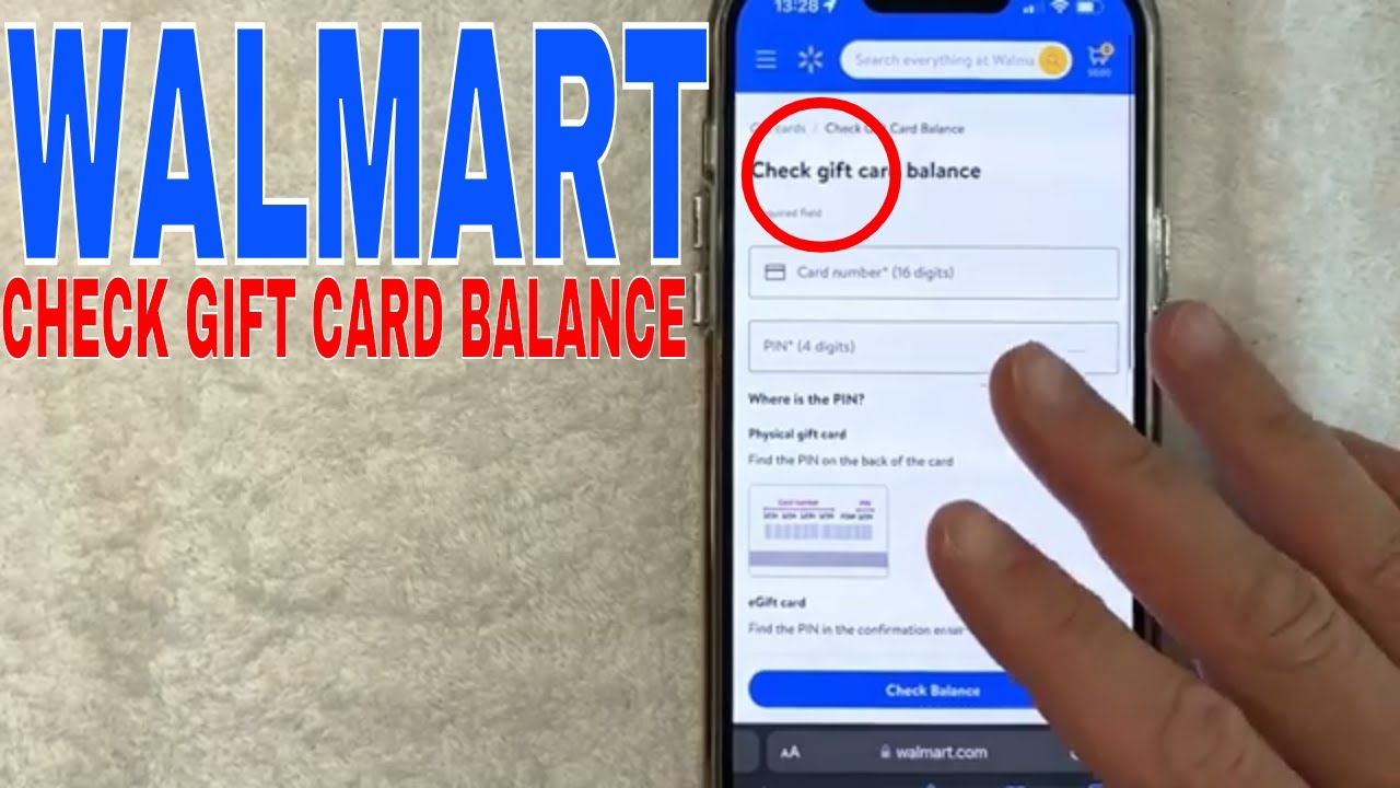 Walmart Gift Card Balance: Two Ways to Check Amount