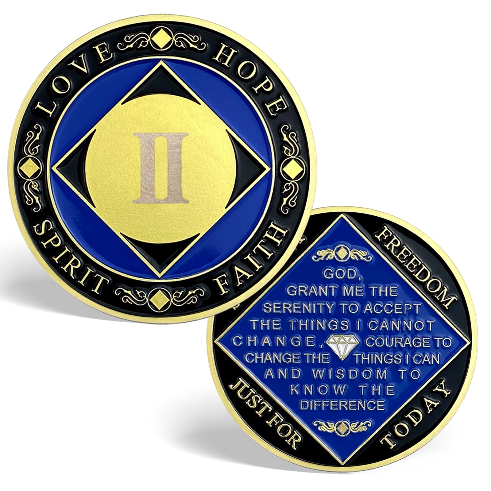 AA 12 Step Recovery Medallions | Sobriety Chips and Coins