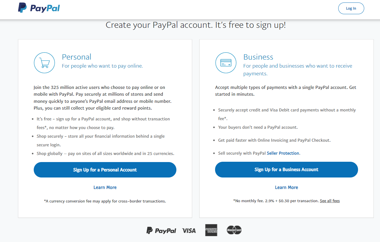 How to Set up a PayPal Account and Link a Bank Account or Credit Card