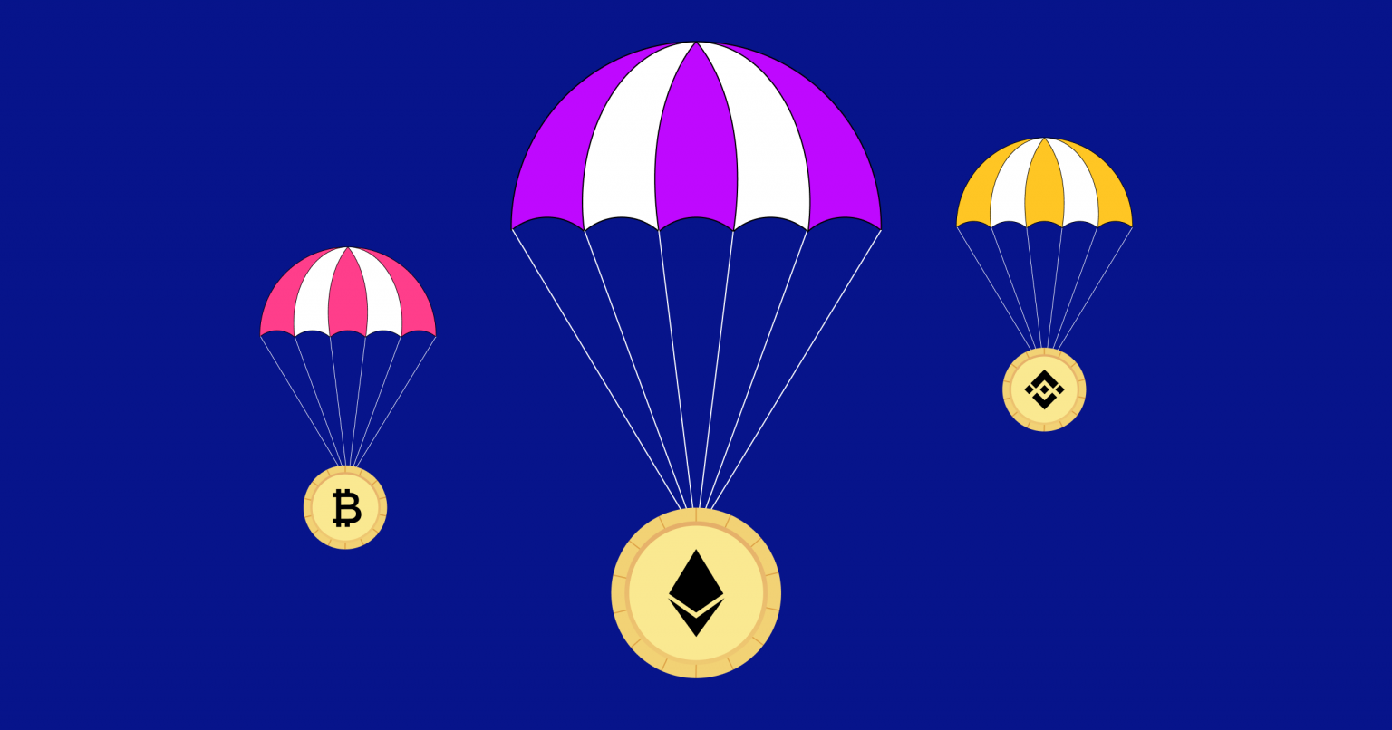 Top Free Crypto Airdrops for December - Coindoo