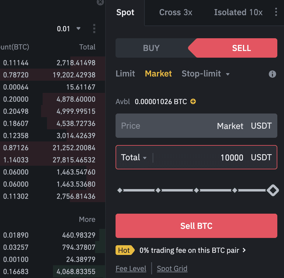 Using the orderbook to determine entries | Botspedia