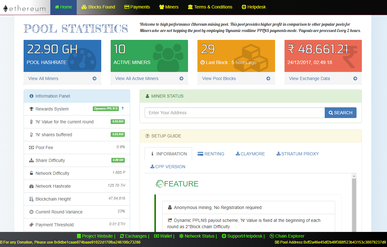 Overview ‹ Pool Detective — MIT Media Lab