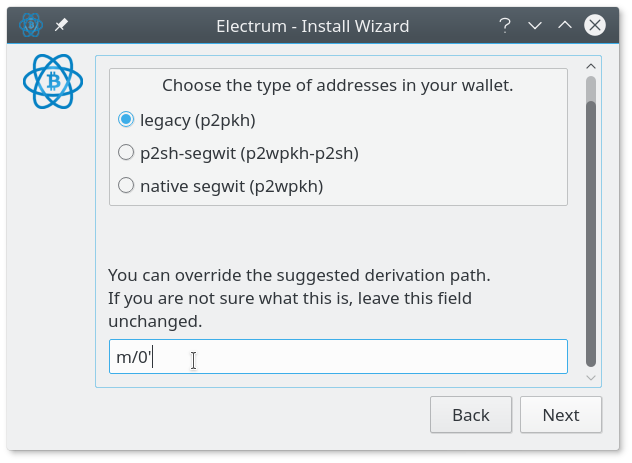 Creating a P2SH Segwit Wallet with Electrum – Bitcoin Electrum