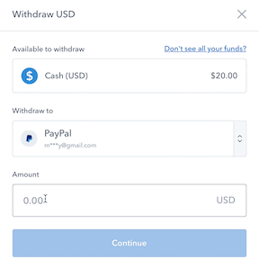 How to Withdraw from Coinbase to PayPal - Coindoo