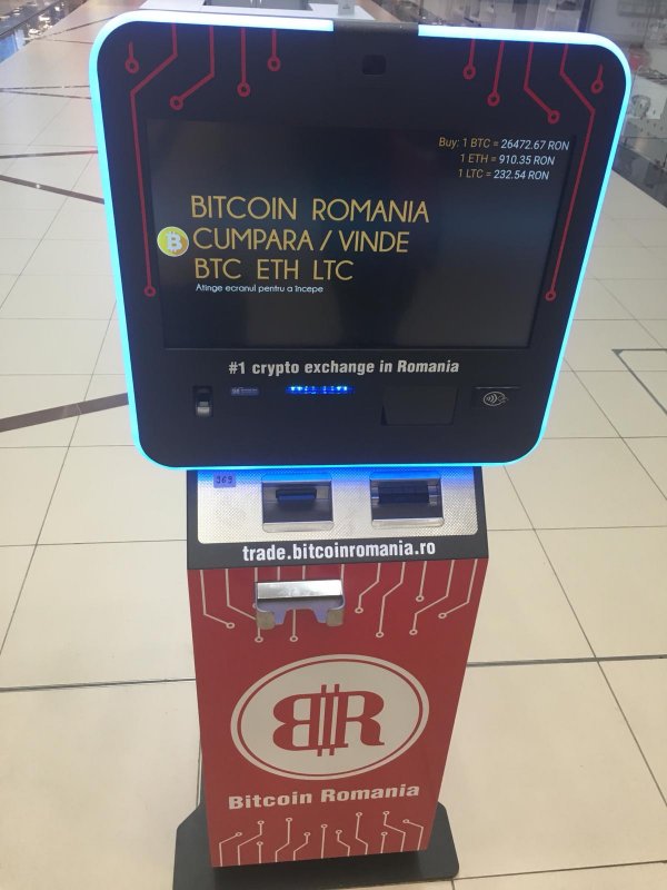 Over Payment Terminals in Romania Now Sell Bitcoin