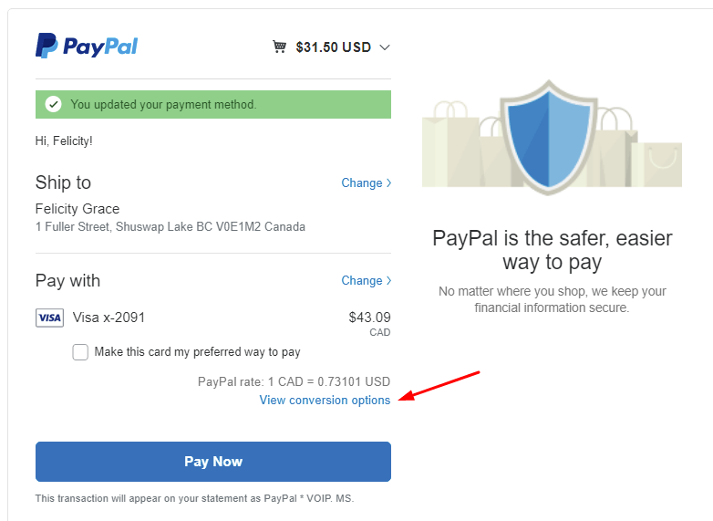 Paypal new currency conversion | Professional Microstock Forum