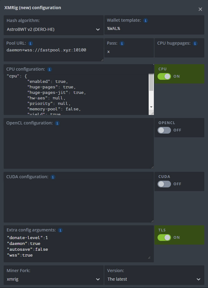 Dero (DERO) mining calculator - solo vs pool profitability | CryptUnit