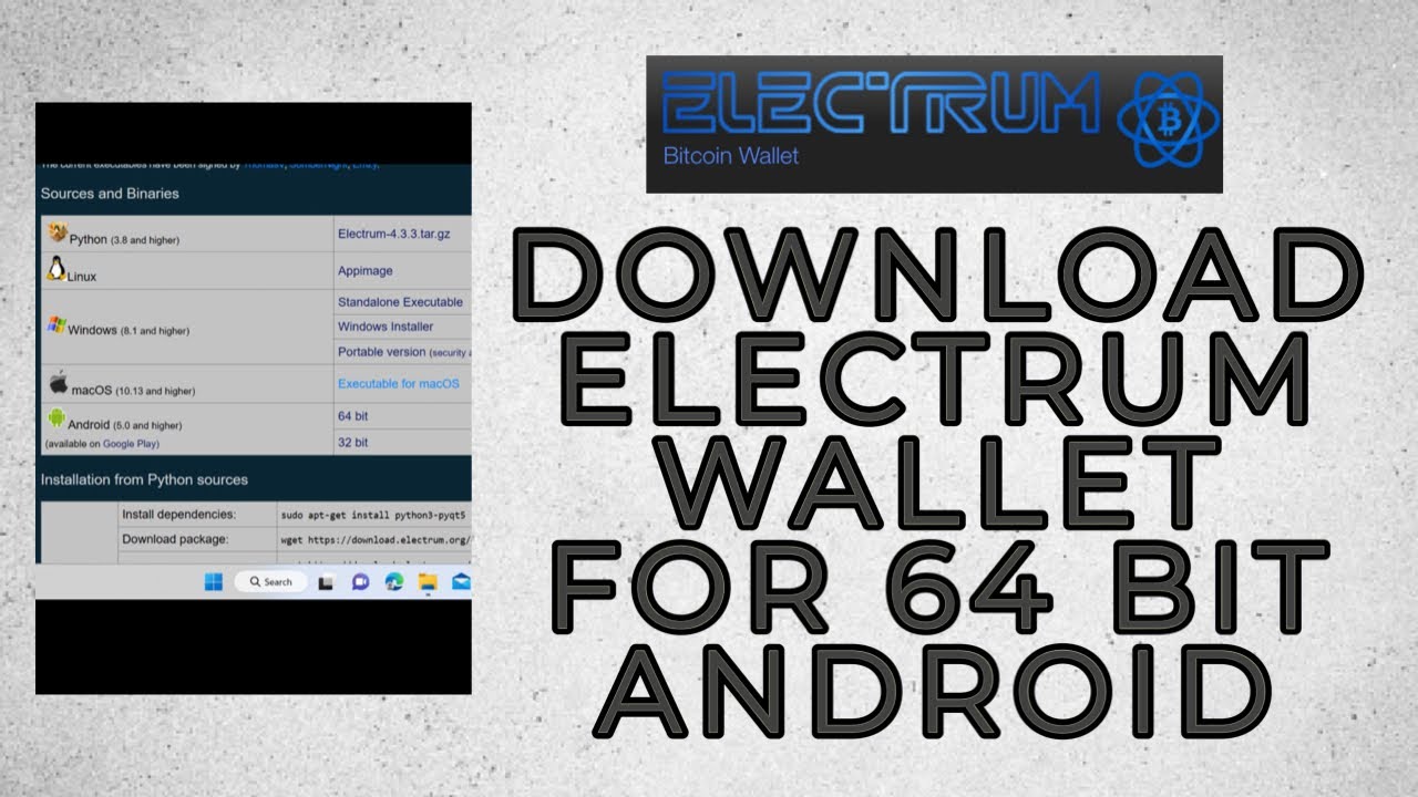 Electrum Bitcoin Wallet