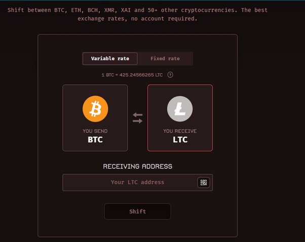 LTC to BTC swap | LTCBTC | Exchange Litecoin to Bitcoin anonymously - Godex