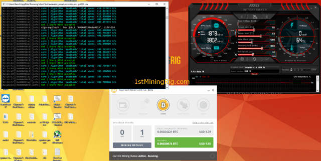 Mining with NVIDIA GeForce GTX Ti - BetterHash Calculator