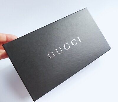 GUCCI: Authentic wallet size Box + Dustbag - Sz: 9” x 4 3/4” x 1 3/4” | Wallet, Dust bag, Gucci