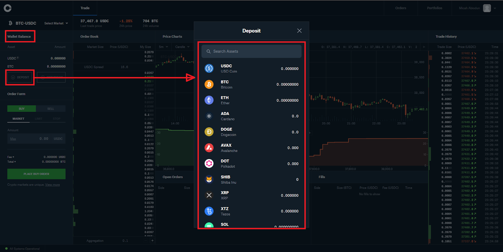 How to transfer from Coinbase to Coinbase Pro ? - CoinCodeCap