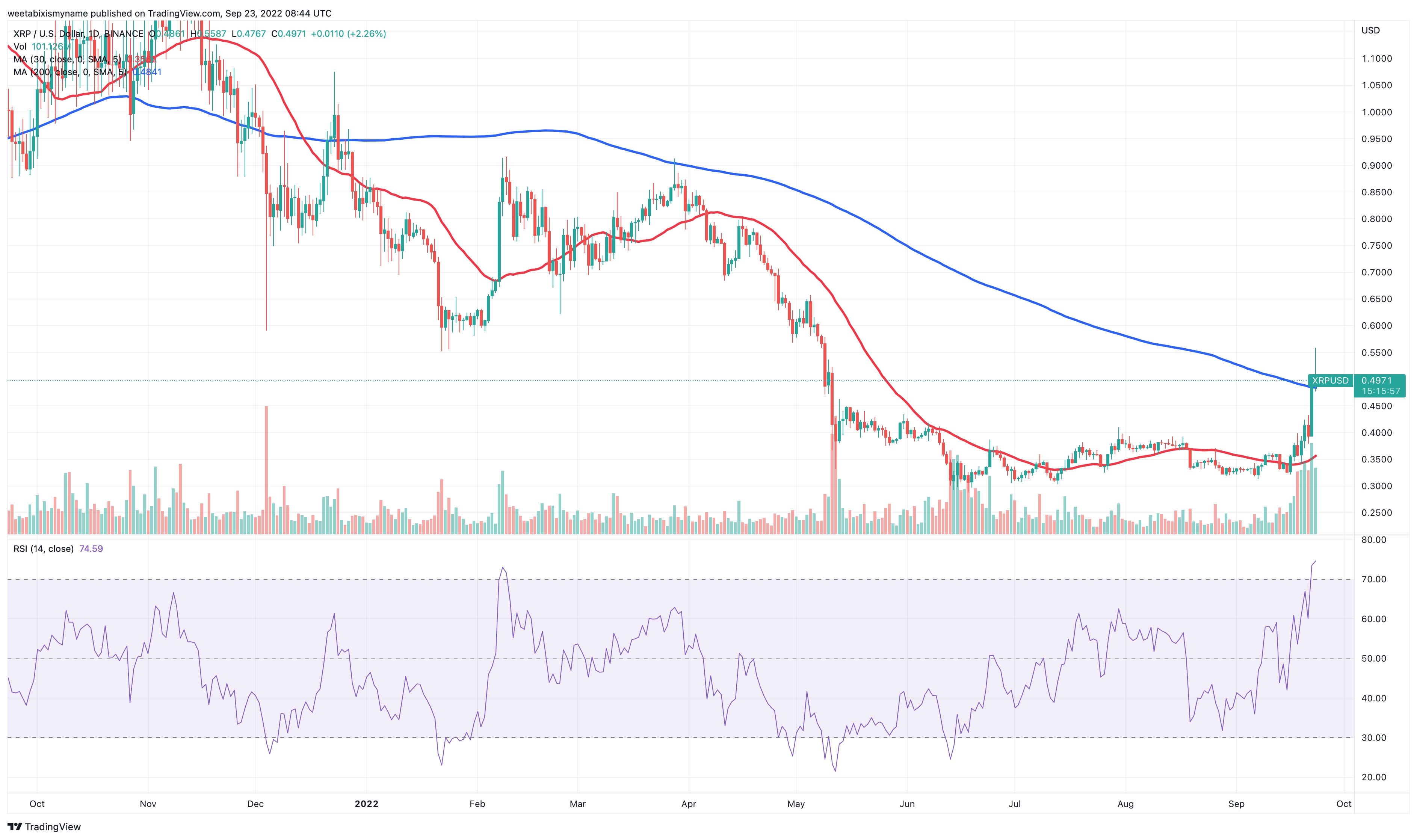 XRP (XRP) Price Prediction - 