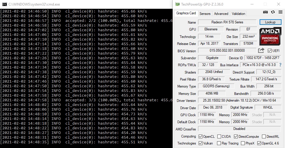 How to Mine Ethereum and Ethereum Classic on 4GB GPUs - Crypto Mining Blog