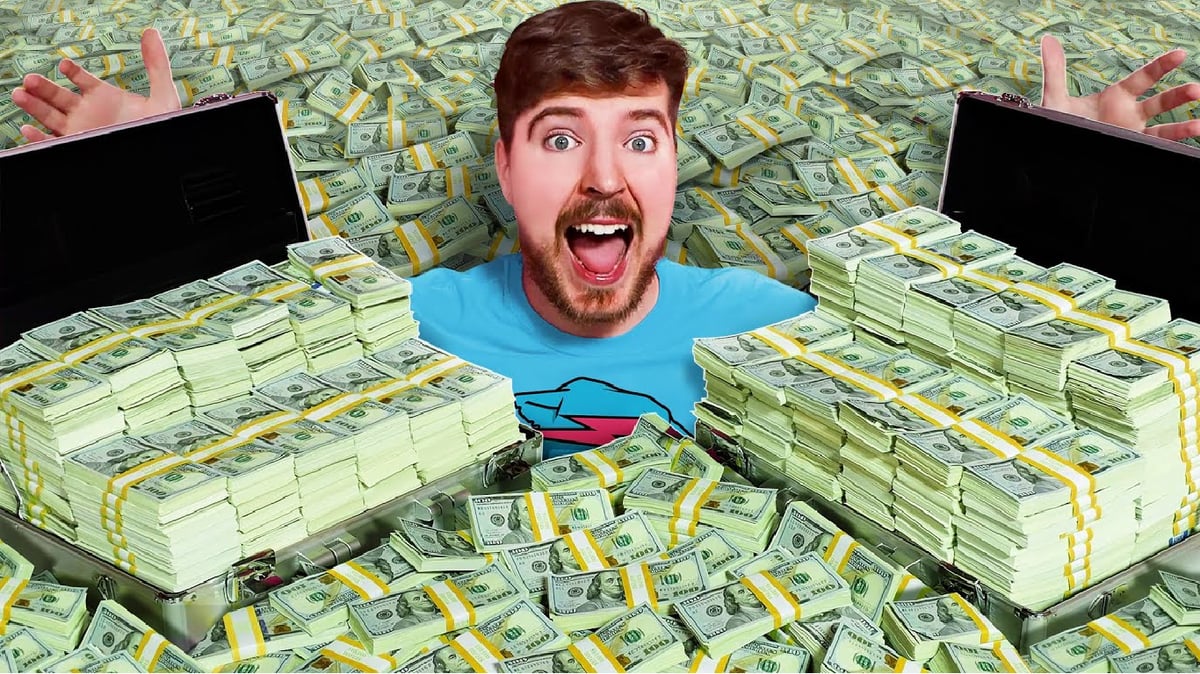 MrBeast Highest-Earning Internet Creator in With $82 Million Haul