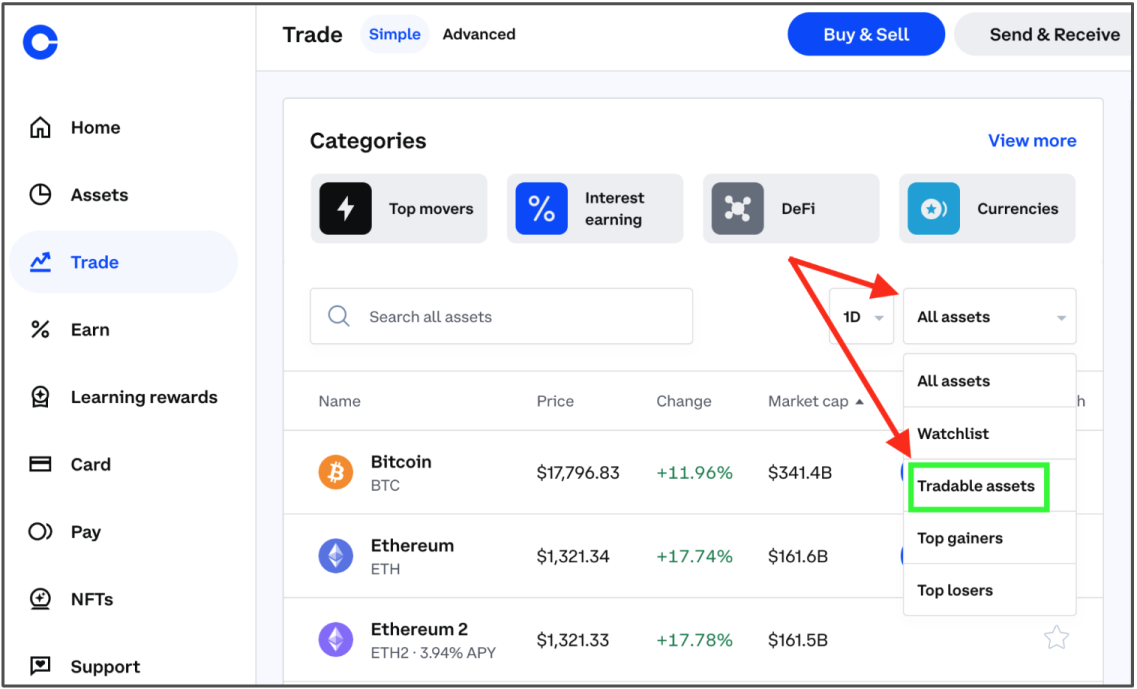 All the Coins Coinbase is Exploring Adding