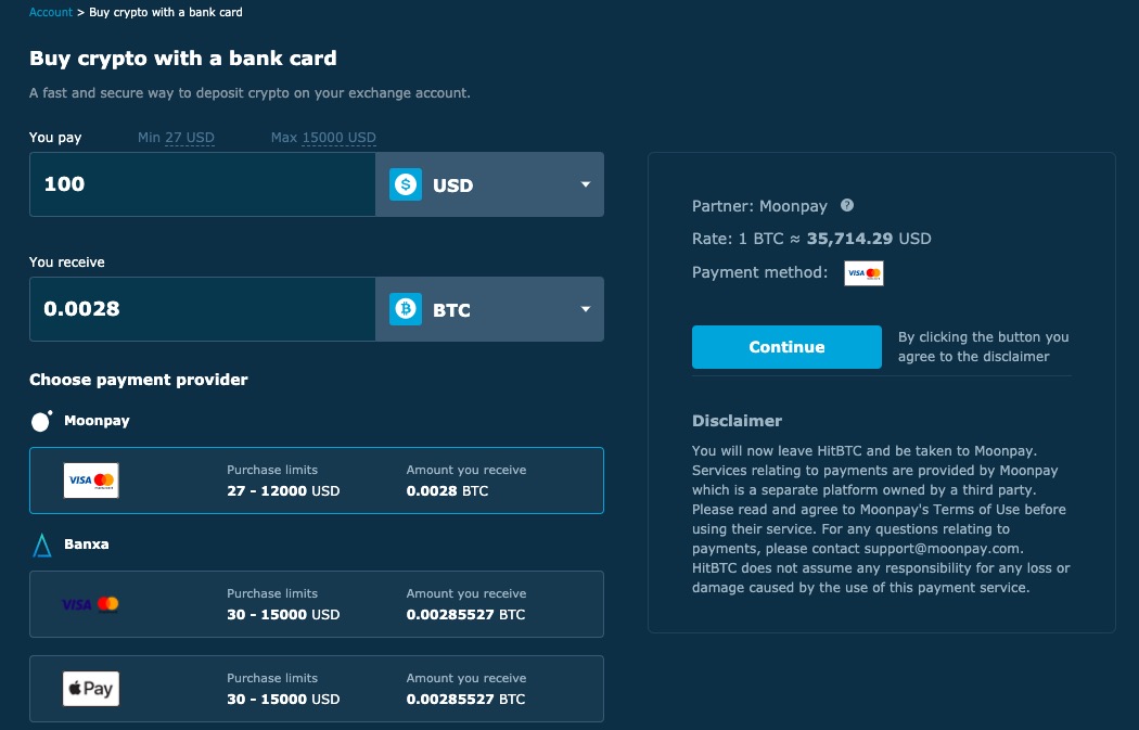 PRO BTC - HitBTC - CryptoCurrencyChart