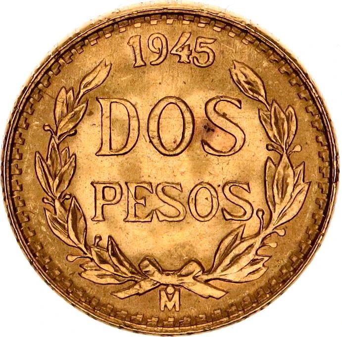 2 Pesos - Mexico – Numista