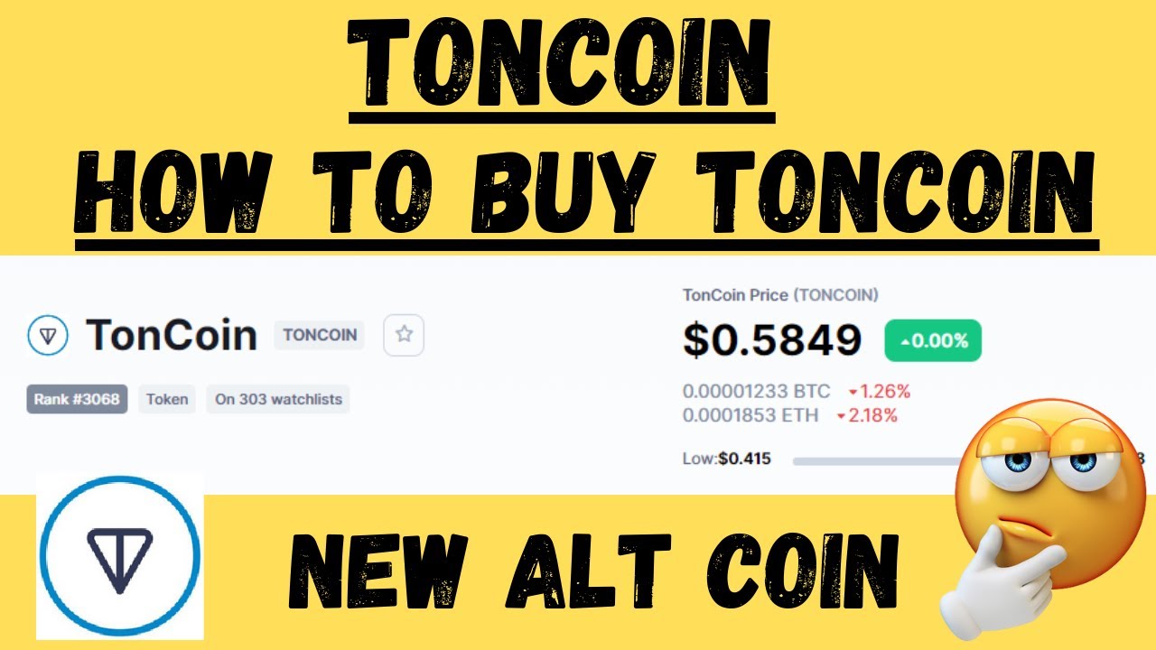 Get or sell Toncoin