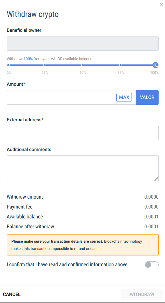 Crypto withdrawal | Withdraw to Bitcoin | Skrill