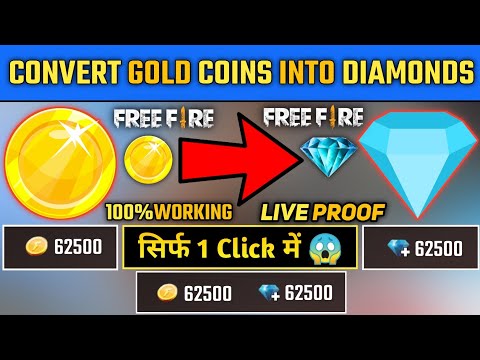 How to convert gold coins into diamonds in Free Fire in - Garena Free Fire - Quora