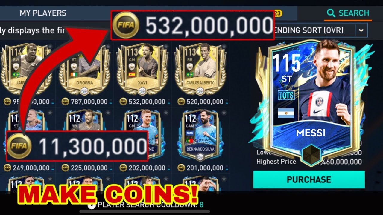 FIFA Mobile Guide: How to Earn Coins Fast - Level Winner