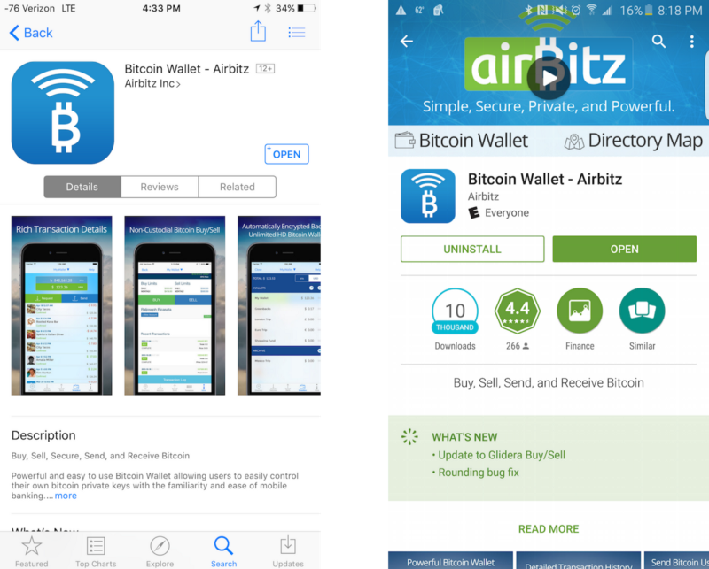 Airbitz Bitcoin Wallet - BitcoinWiki