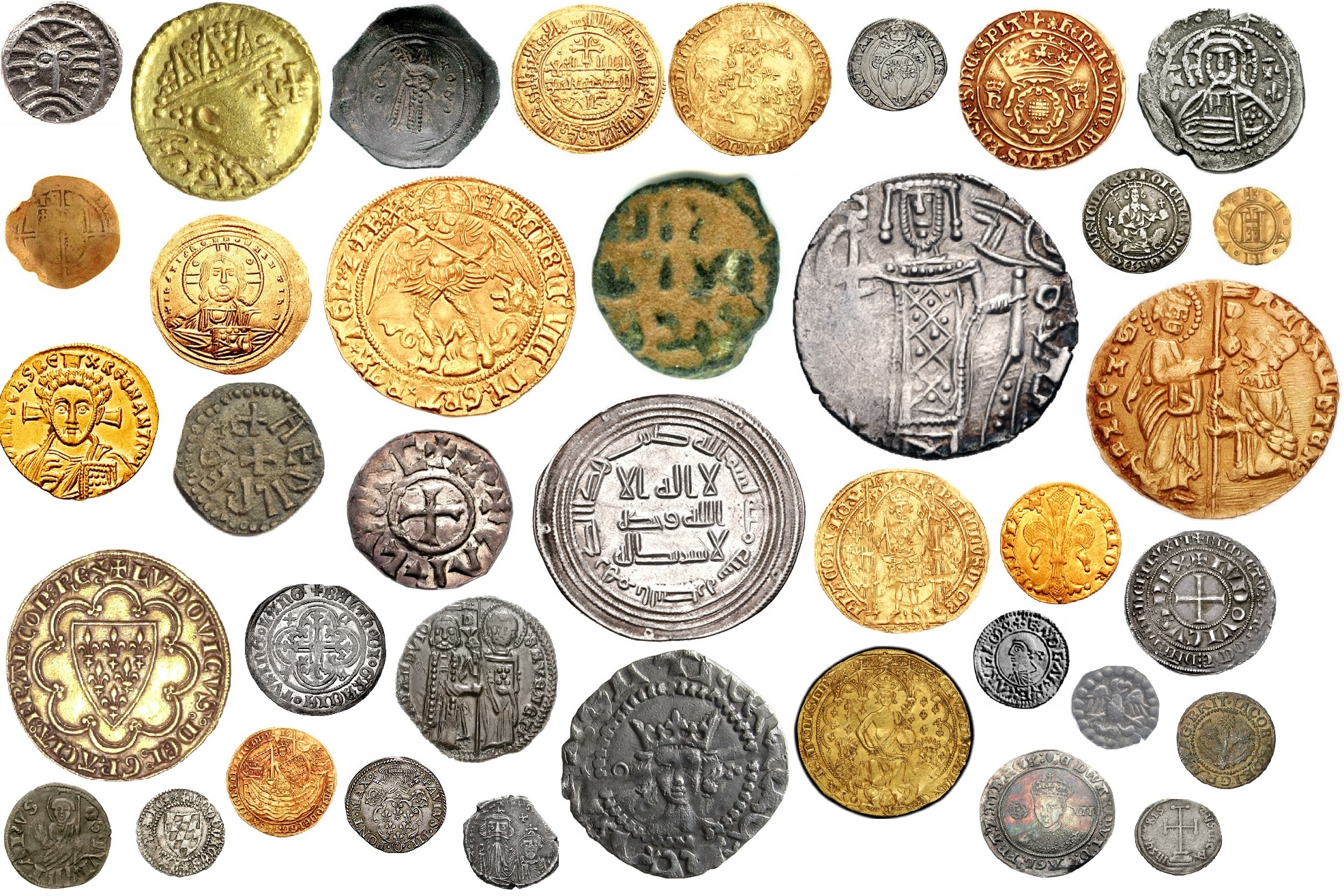 Size Scales for Ancient Coins