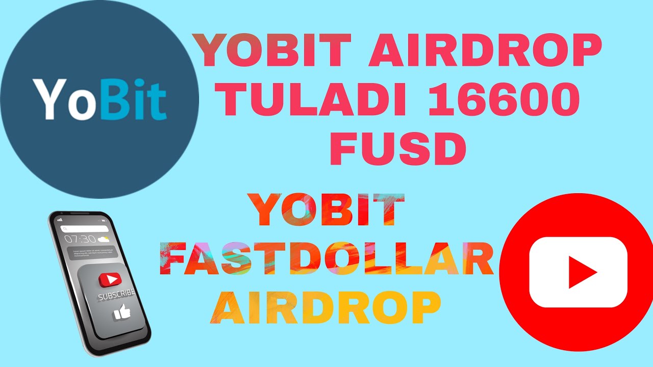YoBit Airdrops Overview - Claim free FUSD.