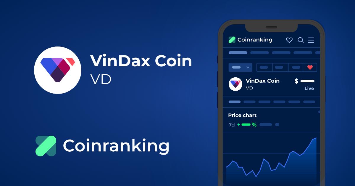 VinDax Coin price now, Live VD price, marketcap, chart, and info | CoinCarp