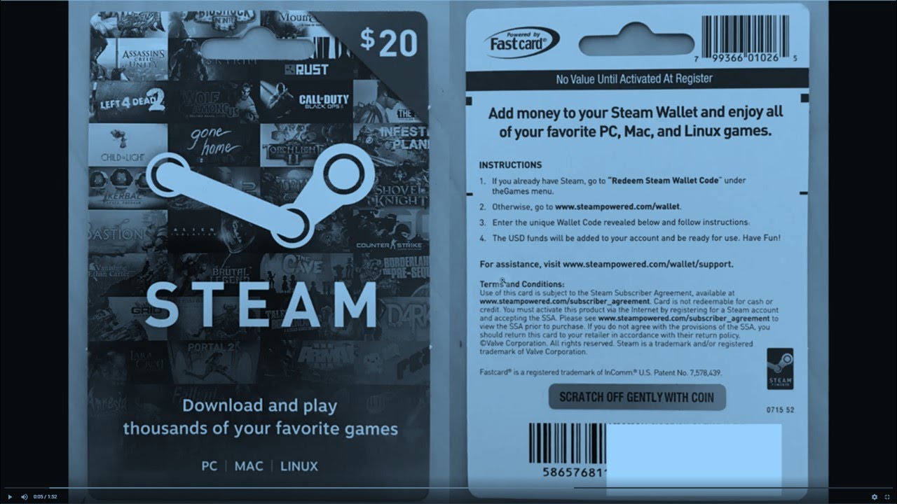 Steam Wallet Codes | Steam Gift Card | Codashop Malaysia